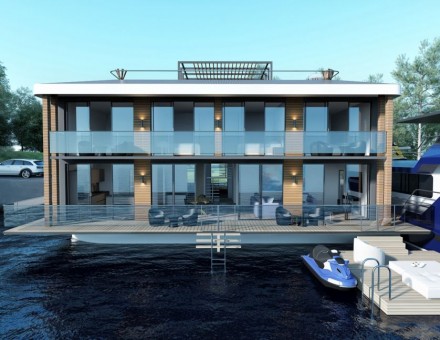 House on the water 400 sq.m